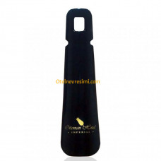 Logo Baskılı Beyaz Ayakkabı Çekeceği 14 cm