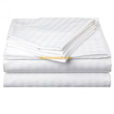 Flador Serisi 83 Tel Çift Kişilik Saten Yollu Çarşaf 240x280 cm (Sadece Çarşaf)