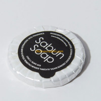 Logo Etiketli Pile Sargılı Sabun 15 GR