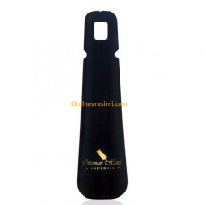 Logo Baskılı Beyaz Ayakkabı Çekeceği 14 cm