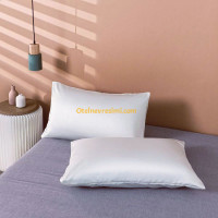 Cunda Serisi 83 Tel Düz Saten Yastık Kılıfı 50x70 cm