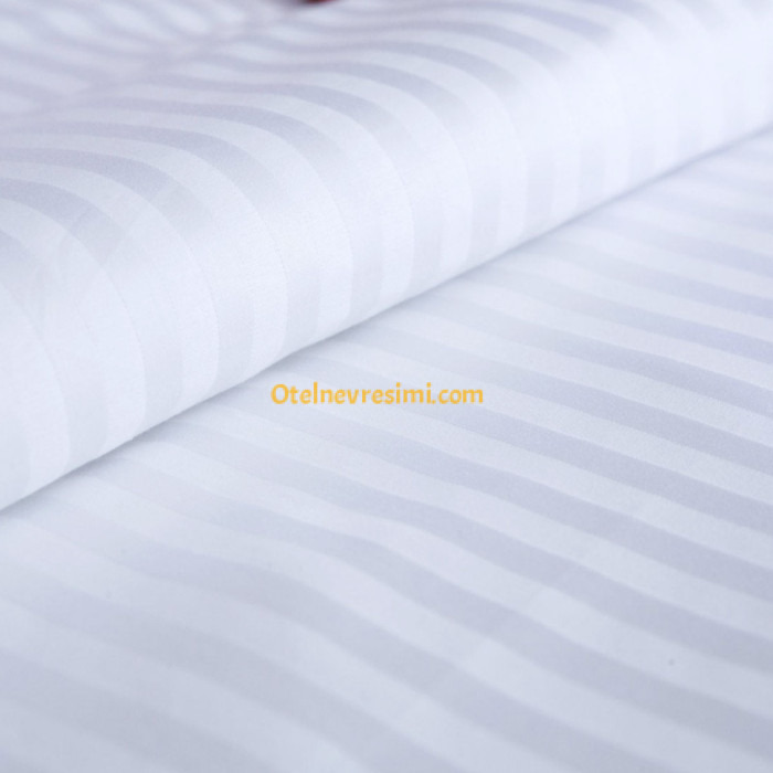 Patrisa Serisi 120 Tel Tek Kişilik Saten Yollu Çarşaf 160x240 cm (Sadece Çarşaf)