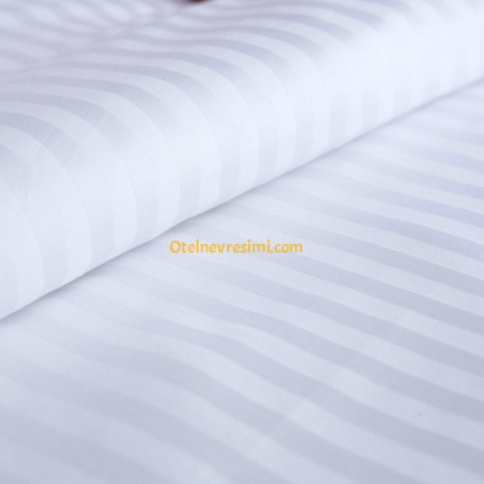 Patrisa Serisi 120 Tel Çift Kişilik Saten Yollu Çarşaf 240x280 cm (Sadece Çarşaf)
